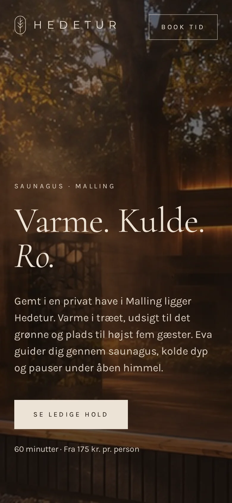 Hedetur vist på mobil